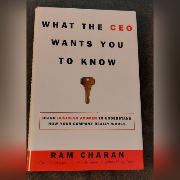 Book What the CEO Wants You To Know by Ram Charan Hardback Read - Picture 1 of 2